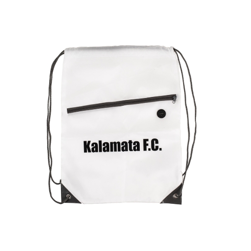 ΣΑΚΙΔΙΟ ΠΛΑΤΗΣ ΜΕ ΛΟΞΟ ΦΕΡΜΟΥΑΡ KALAMATA F.C. ΑΣΠΡΟ ΚΑΛΑΜΑΤΑ